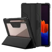 Nillkin Bumper Samsung Galaxy Tab S7+ Smart Folio Case - Black