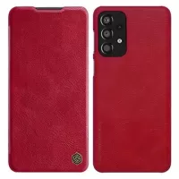 Nillkin Qin Series Samsung Galaxy A13 Flip Case - Red