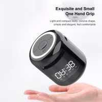 JM01 Portable Wireless BT 5.0 Speaker Alarm Clocks Wireless Loudspeakers Support TF Card/FM/AUX IN Hands-free with Mic