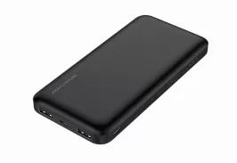 Gembird PB10-01 power bank Lithium Polymer (LiPo) 10000 mAh Black