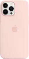 Apple iPhone 13 Pro Max Silicone Case with MagSafe - Chalk Pink