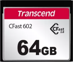 Transcend TS64GCFX602 memory card 64 GB CFast 2.0