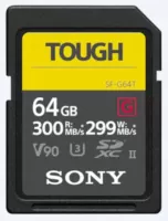 Sony SF64TG memory card 64 GB SDHC UHS-II Class 10