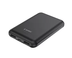 Gembird PB05-01 power bank Lithium-Ion (Li-Ion) 5000 mAh Black