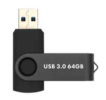 ProXtend USB 3.2 Gen 1 64GB Flash Drive, Black