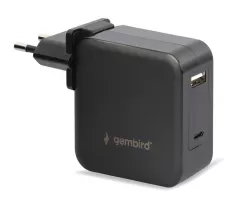 Gembird NPA-PD60-01 mobile device charger Black Indoor