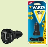 Varta 57931 101 401 mobile device charger Black Auto