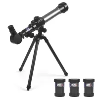 Kids Telescope 20X-30X-40X Adjustable Astronomical Telescope with Tripod for Beginners