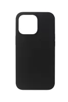 eSTUFF Black silk-touch silicone case for iPhone 13 Pro Max mobile...