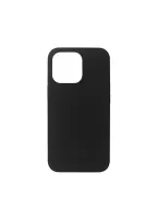 eSTUFF Black silk-touch silicone case for iPhone 13 Pro mobile...
