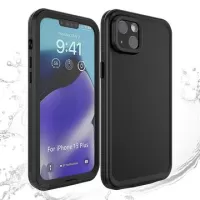 iPhone 15 Plus Active Series IP68 Waterproof Case - Black