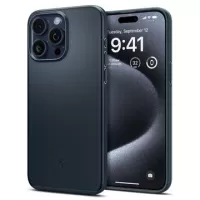 iPhone 15 Pro Spigen Thin Fit Hybrid Case - Metal Slate