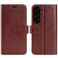 Samsung Galaxy S23 FE Wallet Case with Magnetic Closure - Brown
