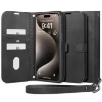 iPhone 15 Pro Max Spigen Wallet S Pro Wallet Case - Black
