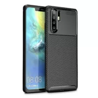 Huawei P30 Pro Beetle Carbon Fiber TPU Case - Black