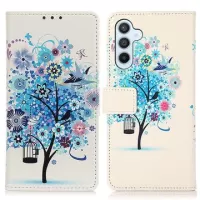 Samsung Galaxy S23 FE Glam Series Wallet Case - Flowering Tree / Blue