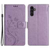 Samsung Galaxy A54 5G Butterfly Series Wallet Case - Violet