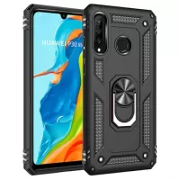 Huawei P30 Lite Defender Series Hybrid Case - Black