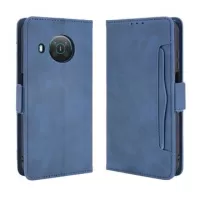 Nokia X10/X20 Cardholder Series Wallet Case - Blue