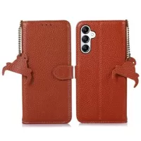 Samsung Galaxy S24+ Wallet Leather Case with RFID - Brown