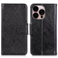 iPhone 14 Pro Max Elegant Series Wallet Case - Black