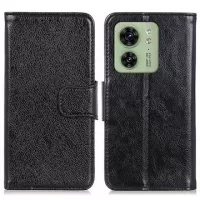 Motorola Edge 40 Elegant Series Wallet Case - Black