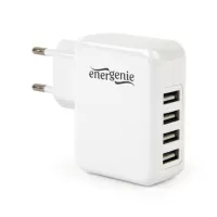 EnerGenie EG-U4AC-02 mobile device charger White Indoor