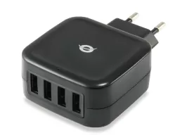 Conceptronic ALTHEA04B mobile device charger Black Indoor