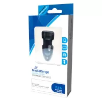 MediaRange MRMA103 mobile device charger Black, Silver Auto