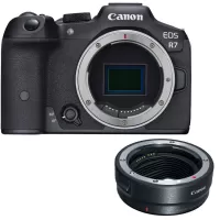 Canon EOS R7 Mirrorless Digital Camera (Body Only) + EF-EOS R mount adapter - 2 Year Warranty - Next Day Delivery