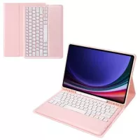 Samsung Galaxy Tab S9+ Bluetooth Keyboard Case - Pink