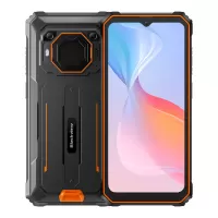 Blackview BV6200 Pro 6.56-Inch 13000mAh Loud Speaker Ruggedized Smartphone 4GB+128GB / Orange