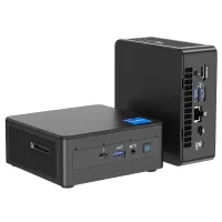 Intel NUC 11 Mini PC, Intel Core i7-1165G7 Quad Core, Up to 4.7GHz, 32GB ‎DDR4 RAM, 1TB SSD, 2.4/5GHz WiFi6 Bluetooth5.2, 1*HDMI 1*Mini DP 2*Thunderbolt 4K Quadruple Display, 3*USB3.2, 1*SD Card Slot 1*RJ45 1*Audio Jack - EU Plug