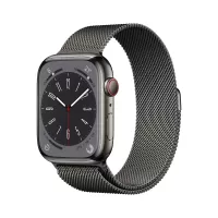 Apple Watch Series 8 OLED 45 mm 4G Graphite GPS (satellite)