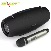 ZEALOT S67 Portable Wireless Speaker with BT 5.0 Technology IPX6 Waterproof Speakers with Single Mircophone