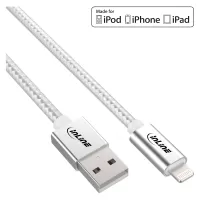 InLine Lightning USB Cable, for iPad, iPhone, iPod, silver/alu 1m...