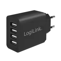 LogiLink PA0211 mobile device charger Black Indoor