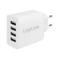 LogiLink PA0211W mobile device charger White Indoor