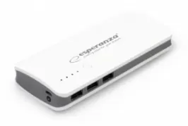 Esperanza EMP106WE Radium power bank 8000 mAh Grey, White