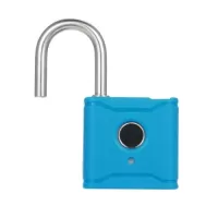 T1004D Smart BT Fingerprint Padlock Rechargeable Keyless Lock IP65 Waterproof Anti-theft Luggage Backpack Lock