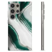 Samsung Galaxy S24 Ultra TPU Case - Emerald Marble