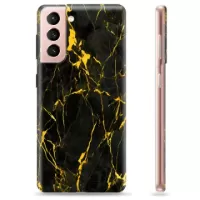 Samsung Galaxy S21 5G TPU Case - Golden Granite