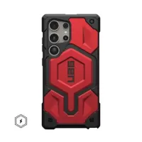 Samsung Galaxy S24 Ultra UAG Monarch Pro Hybrid Case - Crimson / Black