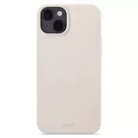 iPhone 15 Plus Holdit Silicone Case - Light Beige