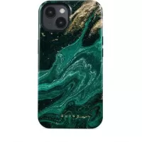 iPhone 15 Burga Tough Hybrid Case - Emerald Pool