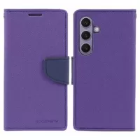 Mercury Goospery Fancy Diary Samsung Galaxy S24+ Wallet Case - Purple