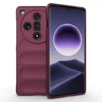 Oppo Find X7 Rugged Series TPU Case - Wine Red