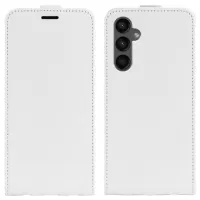 Samsung Galaxy A15 Vertical Flip Case with Card Slot - White