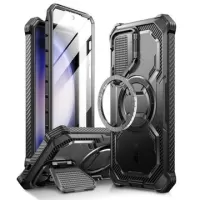 Samsung Galaxy S24 Supcase i-Blason Armorbox Mag Hybrid Case - Black
