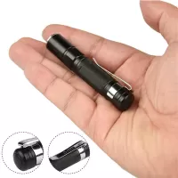 XPE Ultra Bright Zoombale LED AAA Flashlight MINI Torch Waterproof Pocket Light Pen Light Powerful EDC Keychain Flashlig